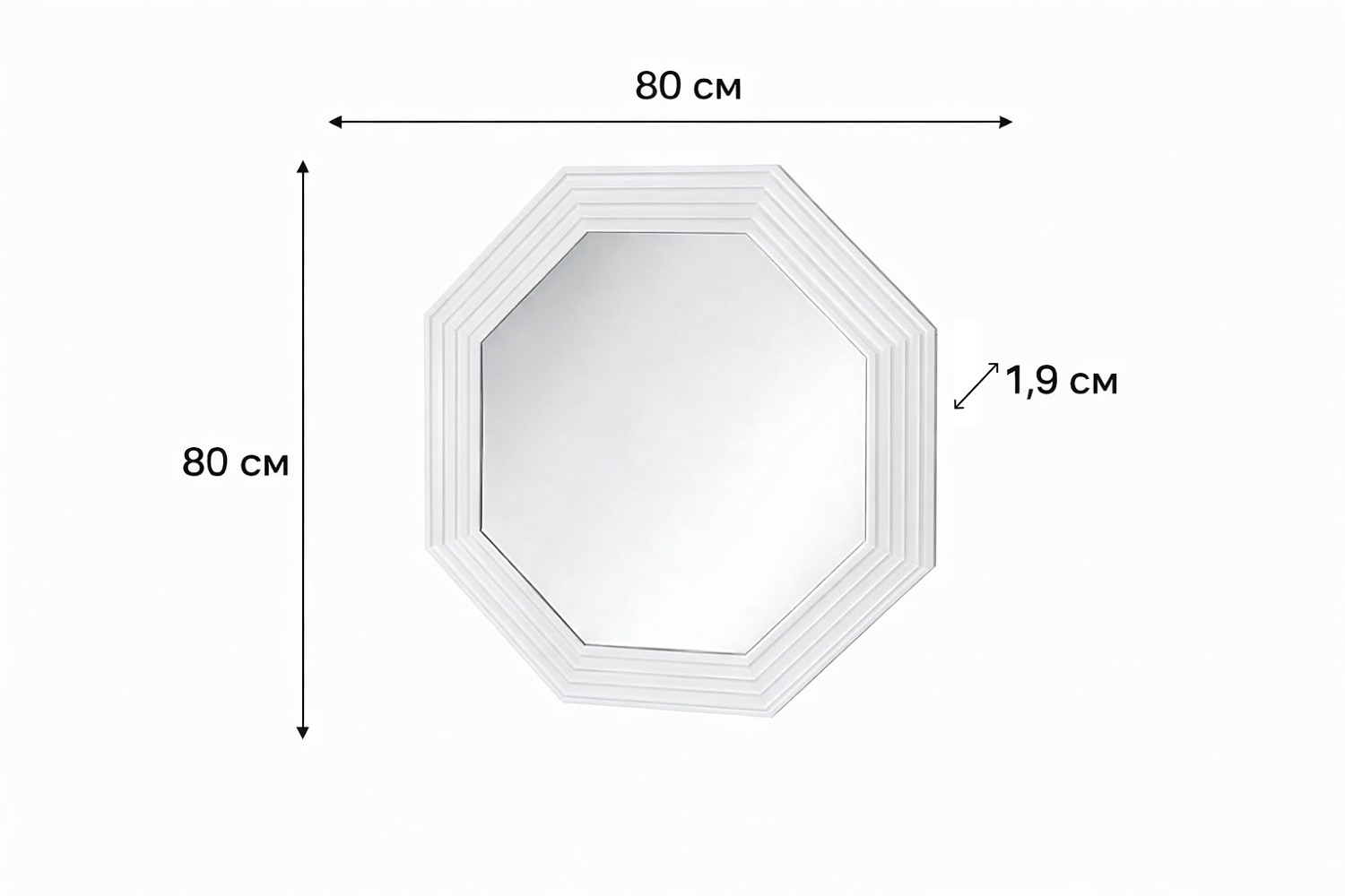 Зеркала - изображение №3 "Зеркало Хилтон"  на www.Angstrem-mebel.ru